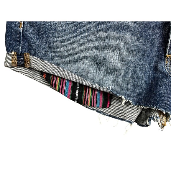 Joes Jean High Rise Cut Off Denim Shorts Georgie Wash NWOT Size 31 ASO Celeb - Picture 8 of 12